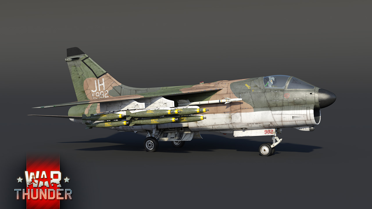 [В разработке] A-7D Corsair II: большая доставка - Новости - War Thunder