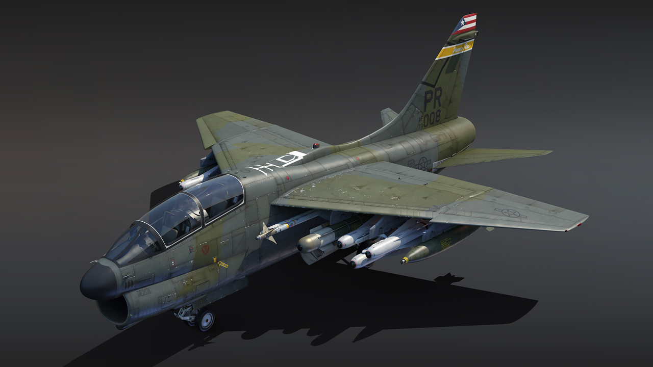 [В разработке] «Ремонтный цех»: A-7K Corsair II - Новости - War Thunder