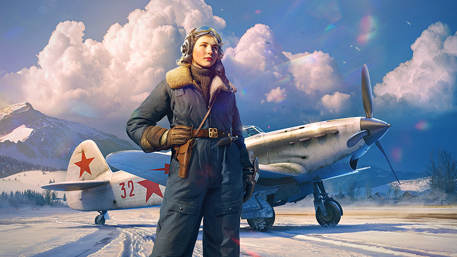 Набор Як-1 Литвяк